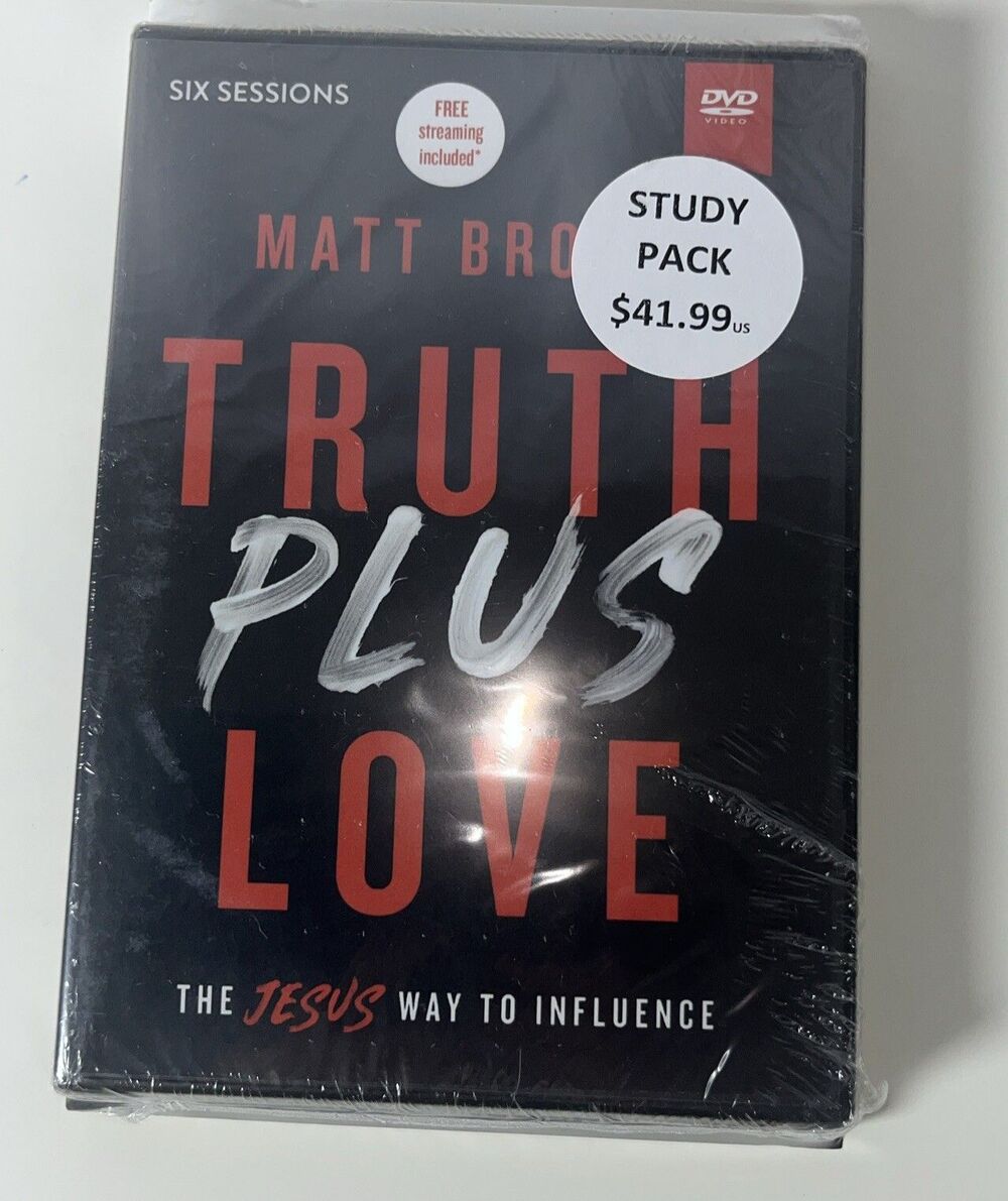 Study Pack Trut Plus Love The Jesus Way To Influence Book/ DVD Six Sessions